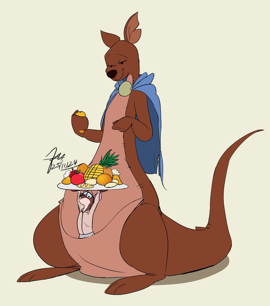 jonathanchimney's tweet image. Feed the Queen Kanga the Conqueror for @NumberNegative0 

Normal and Extra squimshy edition XD

#kangatheconqueror #evilkanga #kangtheconqueror #furry #winniethepooh #fanart #ychcommission #commissionsopen