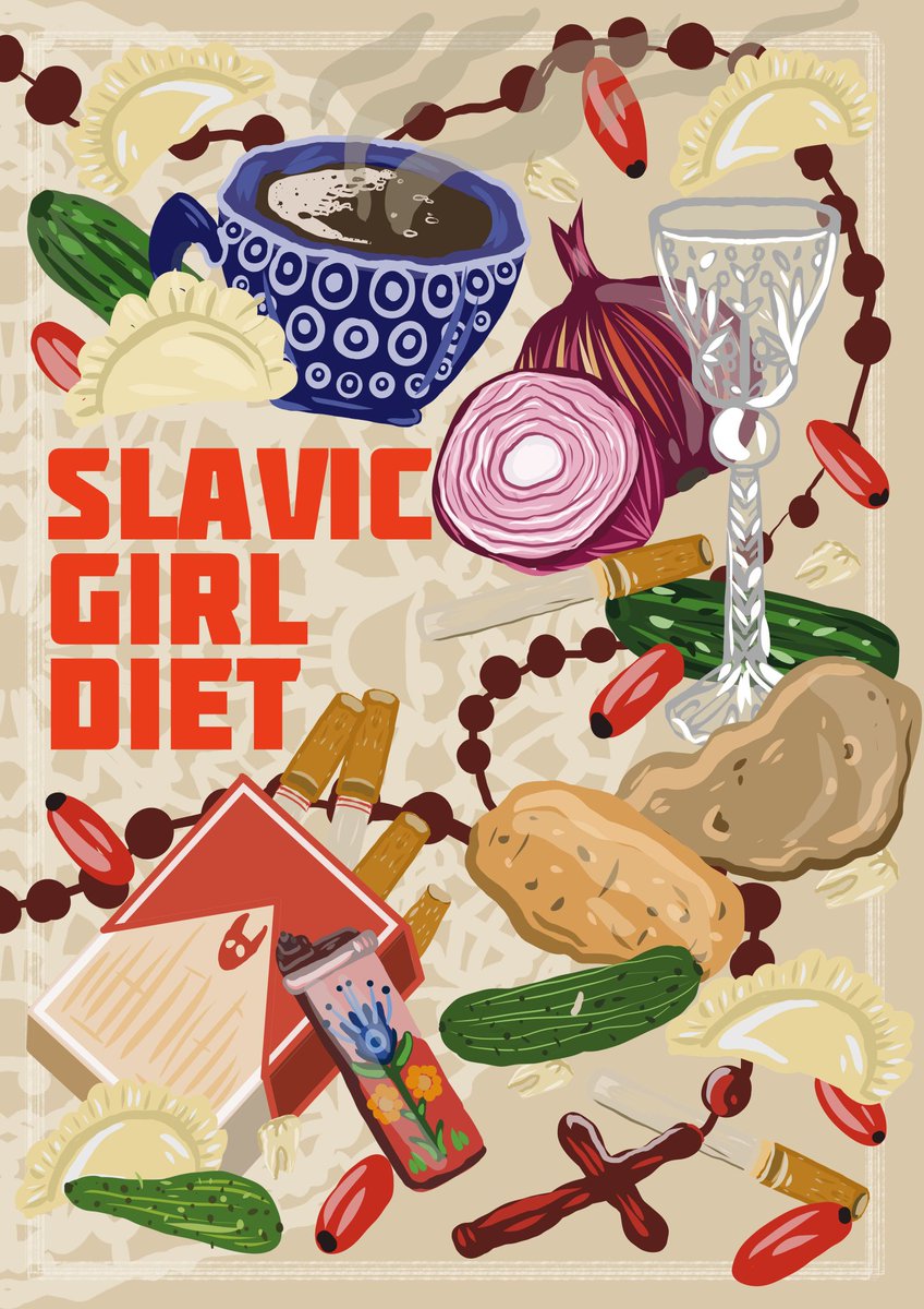 Ktoś tutaj napisał, że prawdziwa slavic girl diet to szlugi, kawa i wielopokoleniowa trauma i ja się z tym zgadzam.