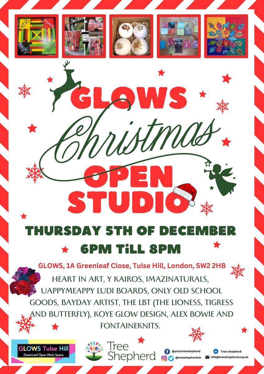 Come and support our creative members this Christmas, so many talented Lambeth makers who need tour support.  
Please Share! ♥️ 

#giftideas #makersspace #talentedlambeth