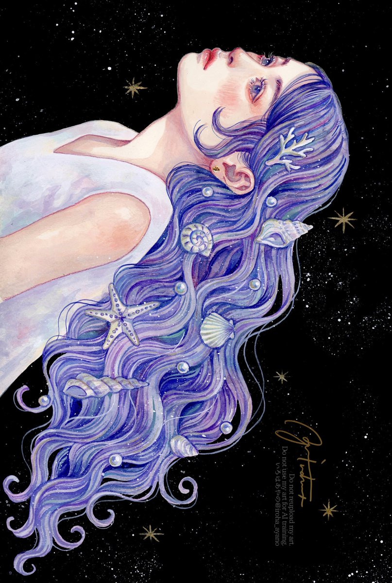 iroha_ayano's tweet image. 夜空を泳ぐ