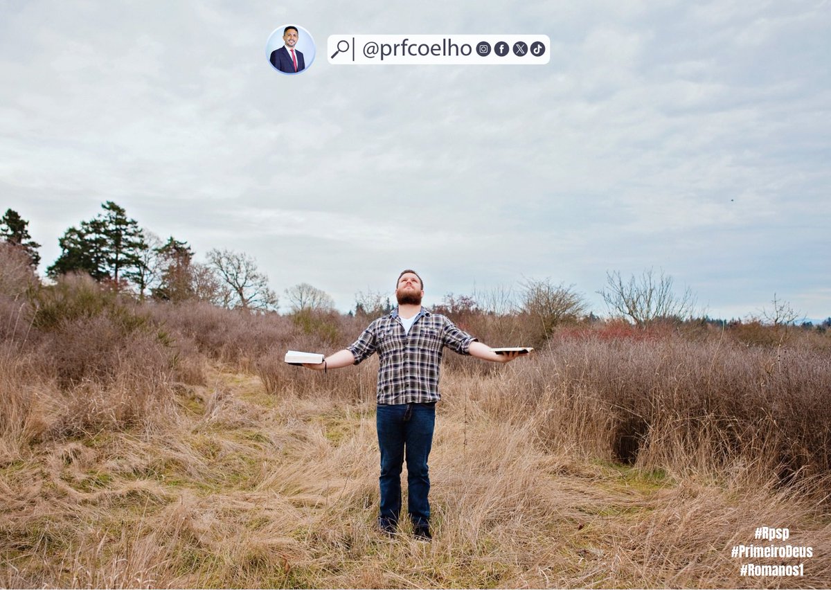 #Rm1 nos exorta a reconhecer nossa necessidade desesperada por Deus e a redescobrir a centralidade do evangelho em nossas vidas. O Senhor nos convida a não a viver conforme os padrões deste mundo, mas segundo os valores do reino de Deus, promovendo JUSTIÇA, AMOR e VERDADE. #rpsp