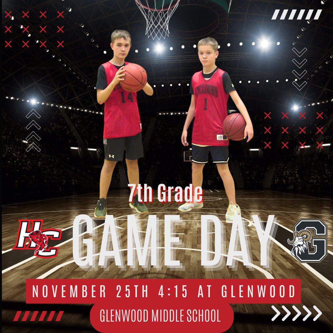 Middle School Boys Basketball today, good luck and go Cyclones! 🌪️🏀🌪️