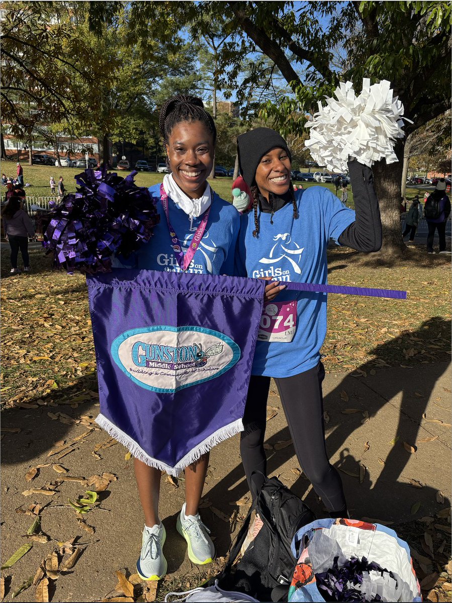 APSGunston's tweet image. 🌟 Proud moment for Gunston MS! This Sunday, our students and staff participated in the Girls on the Run 5K 🏃‍♀️🎉. A day full of energy, perseverance, and community spirit. Congrats to all who crossed the finish line! 🦅💜 @APSVirginia @CRJEducation @GMS_Counselors