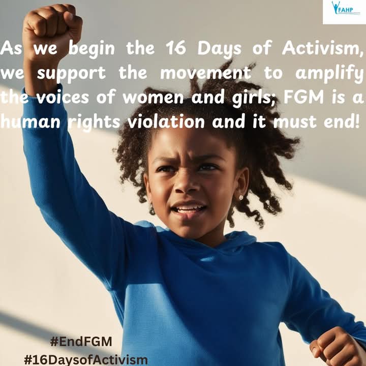ForumHarmful's tweet image. As we begin the 16 Days of Activism, it is critical to highlight that violence against women and girls remains a critical global issue and FGM is a severe form of gender-based violence.

#endFGMC #16DaysOfActivism #16DaysOfActivismAgainstGenderBasedViolence #FAHP #highlights