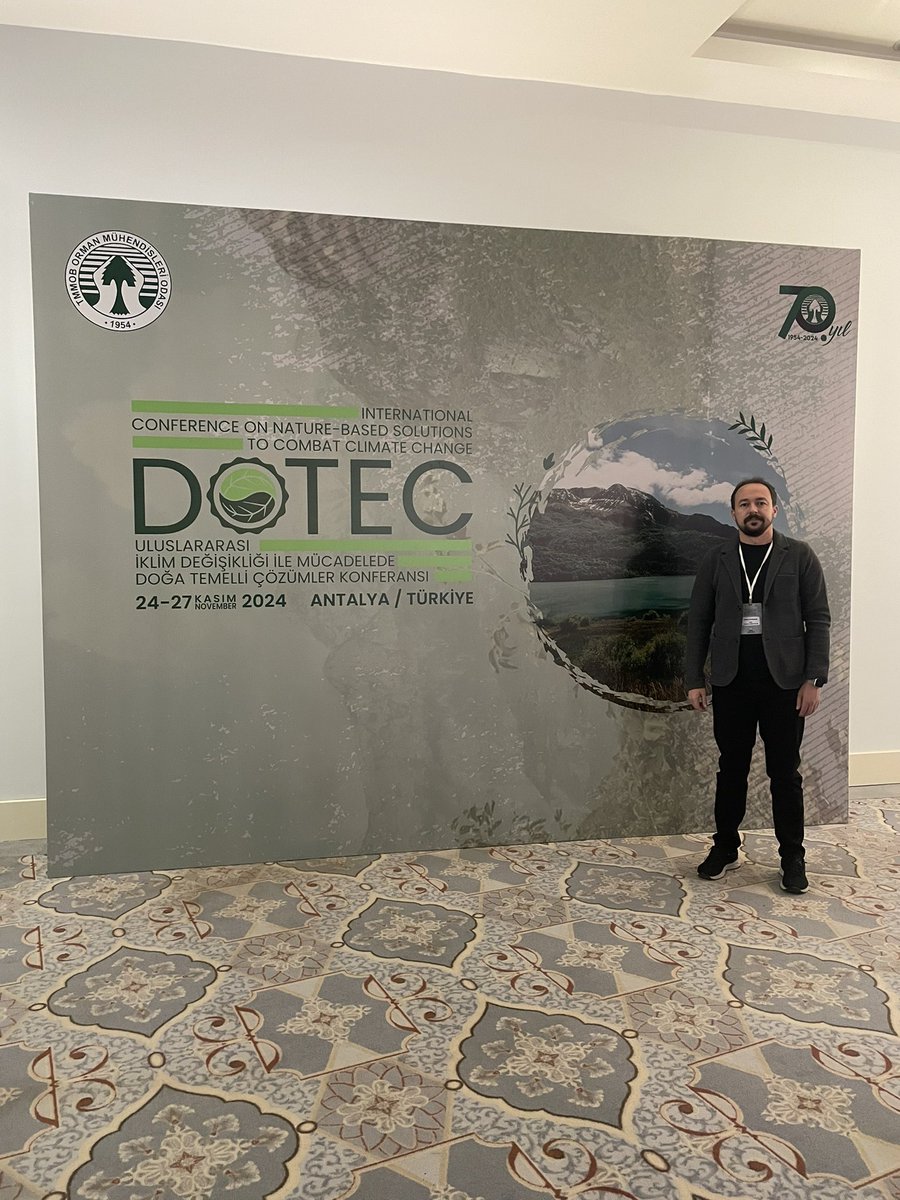 korayalpaslan's tweet photo. ‘İklim Değişikliği ile Mücadelede Doğa Temelli Çözümler Konferansı’

Yurtiçi ve yurtdışından çok sayıda katılımcının yer aldığı konferansımızın ülke ve dünya ormancılığına hayırlı olmasını diliyoruz.

#DOTEC https://t.co/78Kuuwyrhh
