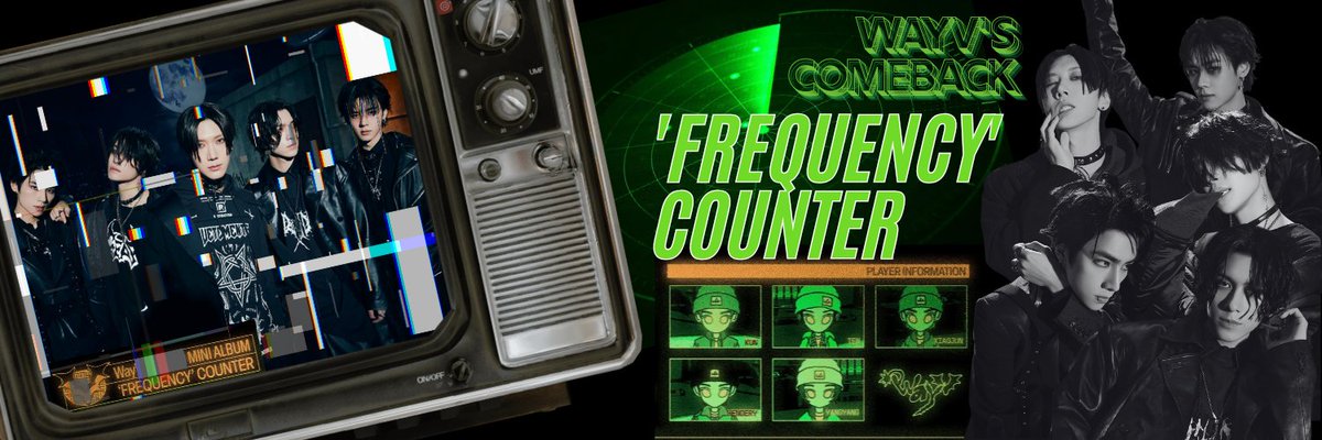 ㅤ
Let's amplify our presence in this digital space! As 𝐖𝐚𝐲𝐕 broadcasts their strongest signal, we invite you to synchronize with our 𝗙𝙍e𝑸ꓴe𝖭c𝝪. Adorn yourself with our designed twibbon, and let's create a resonance that can't be ignored. — bingkai.in/wayvfrequency
ㅤ