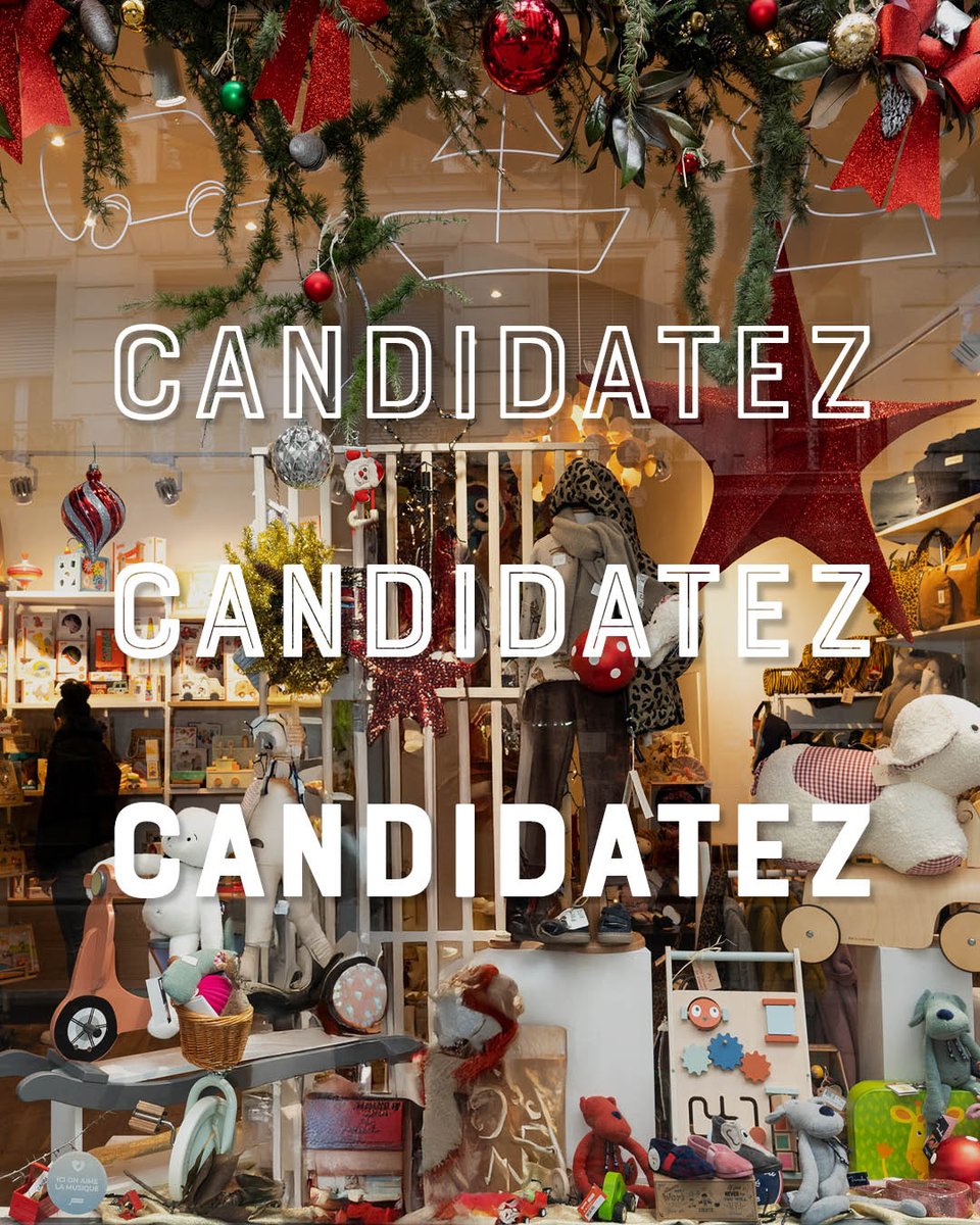 - APPEL À CANDIDATURES -  
Commerçants &amp; artisans, participez au concours national des vitrines de Noël organisé par <a href="/PetitsComs/">Petitscommerces</a>🎄

🏆 15 000 € à gagner + une visibilité exceptionnelle

📅 Vous avez jusqu’au 9/12 pour candidater

Infos et inscription 👉 urls.fr/_-p-Fw
