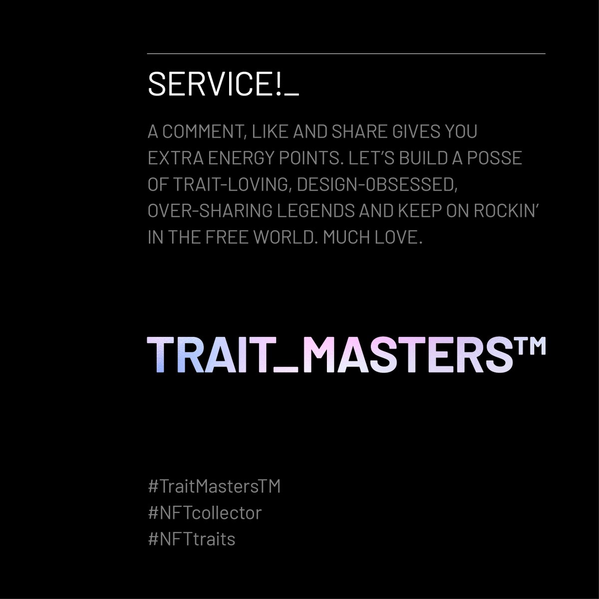 TraitMastersTM's tweet photo. #SpaceRiders
@SpaceRidersXYZ 
#TraitMastersTM
#NFTCommunity 
#nftcollector 
#NFTs 
#NFTtrait https://t.co/WSbj5hkcmR