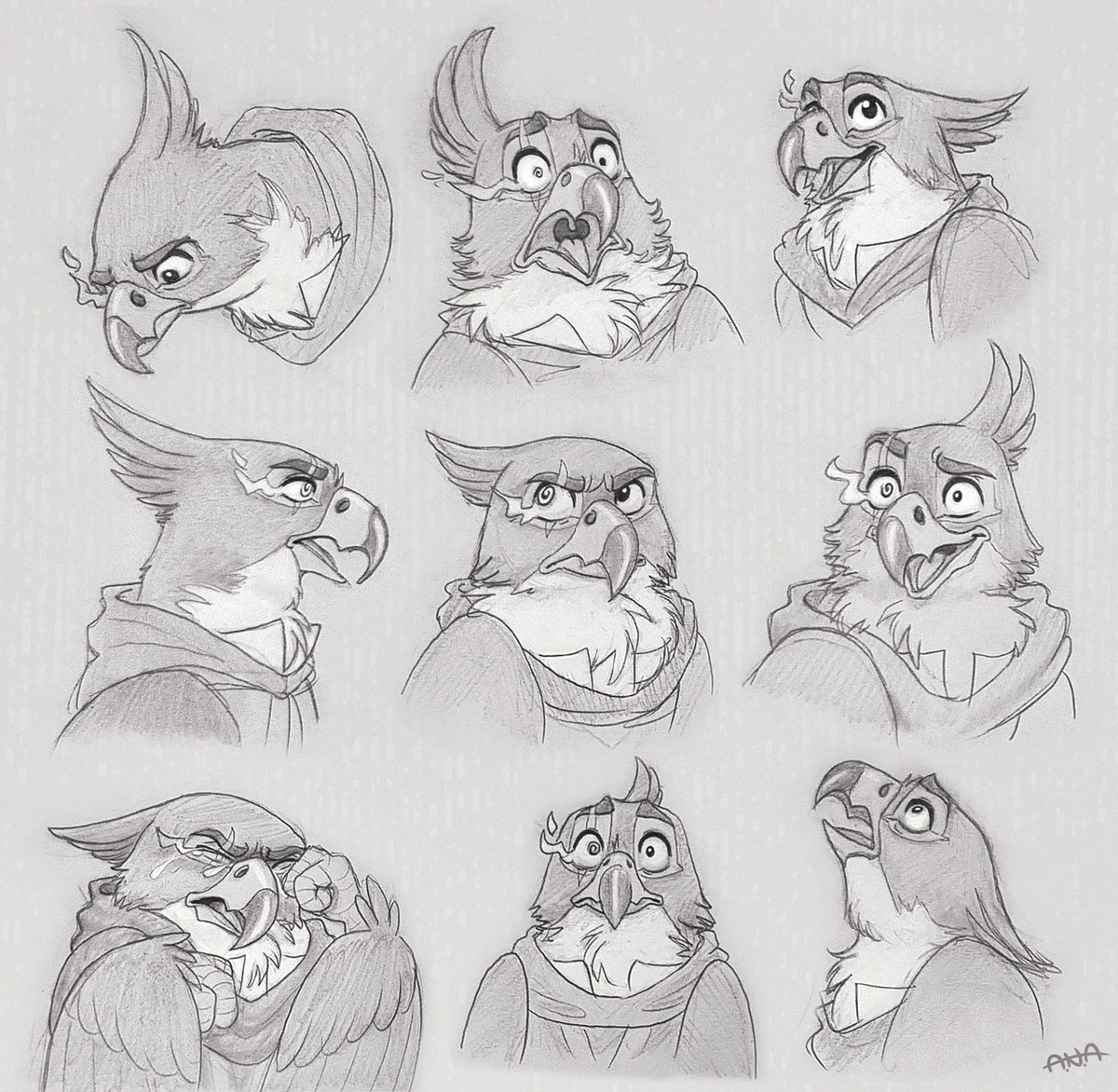 RatherPeculiar's tweet photo. Quill sketches, the best birdie. He's so fun to draw. ๐ฅฒ
#HighRollersDnD https://t.co/7YhHI2Bubm