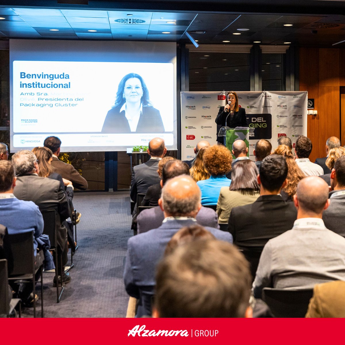 alzamoragroup's tweet photo. El 21 de noviembre participamos en la Nit del Packaging, organizada por el @packcluster, donde recibimos el Premio al Mejor Proyecto Colaborativo en Sostenibilidad por #PackImpact, una herramienta digital que mide el #impactoambiental en el sector packaging. 🌍🏆 https://t.co/XxUSACN3XR