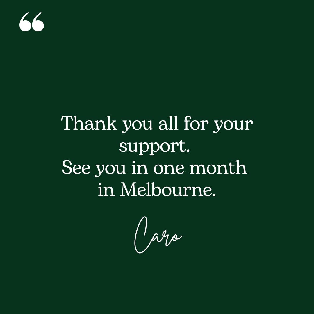 Caroline Garcia tweet media