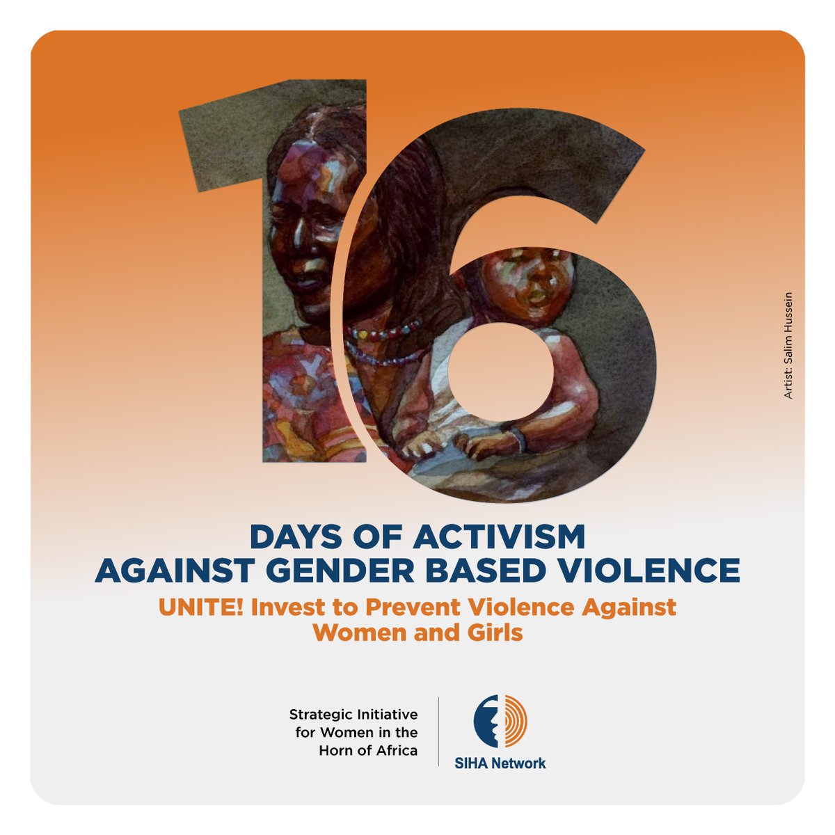 🛑 The #16DaysofActivism are here once again, serving as an annual reminder that violence against women and girls is a global crisis that must end. 

Across the Horn of Africa, millions of women and girls face daily violence, discrimination, and harm. Every statistic reinforces