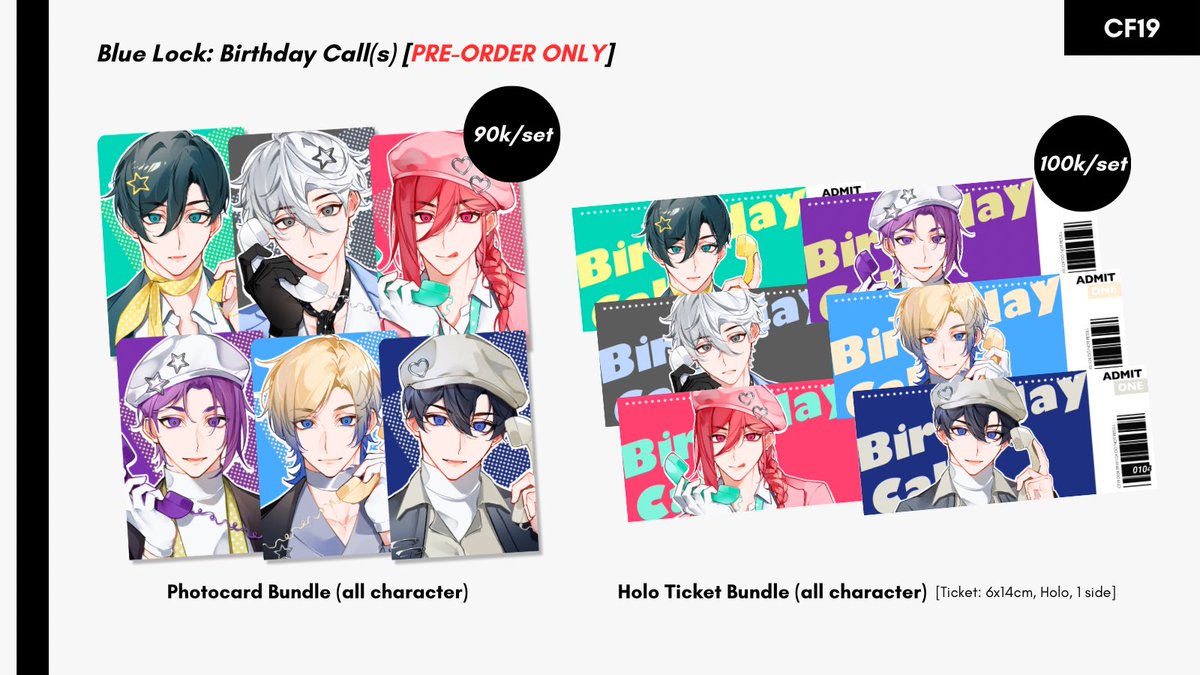 sshiroixx's tweet photo. [RT and share🤍]

Post CF19 Pre-Order by @sshiroixx is open🤍

🗓 Nov 25-Dec 1
💖Blue Lock, Wind Breaker, HQ, Kaiju8, Mashle, Genshin Impact
🌎 GO please DM first for confirmation!

Link🔽
💌Local Mail: https://t.co/w6JWvCBucG

#CF19 #cf19catalogue https://t.co/1HaWmuEKnD