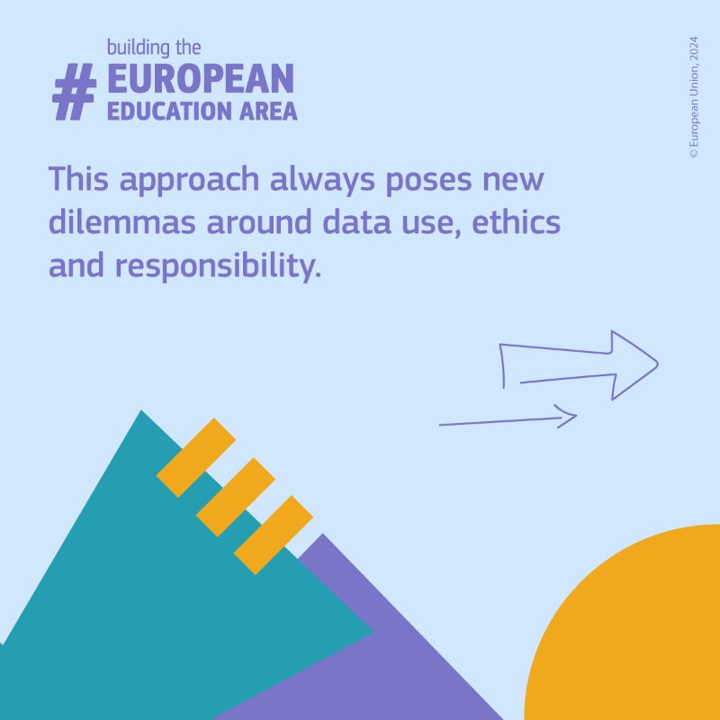 EUErasmusPlus's tweet photo. We call it the digital age 🤖​

👉 But to thrive in this system of big data, AI, and online tools, we need to develop new skills and learning approaches.

How? 🤔 By fostering digital literacy.