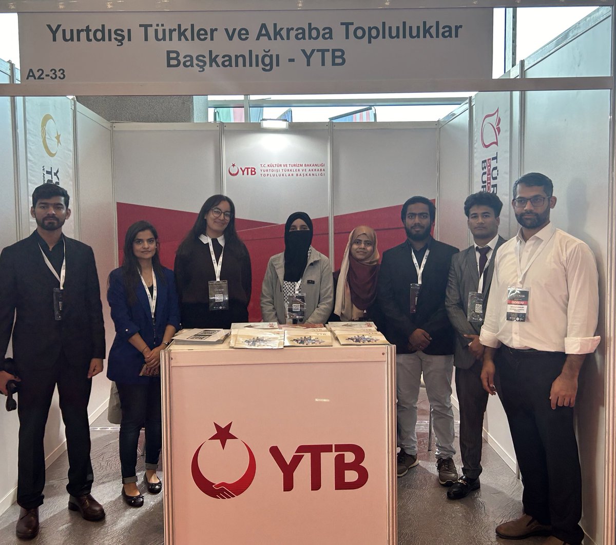 paksturk's tweet photo. At the 4th International NGOs Fair, PAKSTURK had the privilege of visiting YTB

We would like to express our sincere gratitude to Ms. Lina, Student Counselor for her warm hospitality and for providing detailed information about the Türkiye Scholarships
#YTBPakistan https://t.co/7tKvRq6Yvk