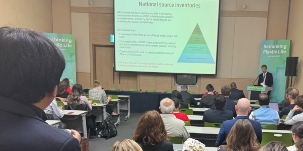 INC-5 begins! Lars Stordal of GRID-Arendal shared key insights at “The Cost of Managing Plastic Pollution,” co-hosted with <a href="/CSEINDIA/">CSEINDIA</a>. Collaborative action with global leaders is key to tackling #PlasticPollution. 🌊🌍 #INC5 #Sustainability #GRIDArendal #ElephantInTheRoom