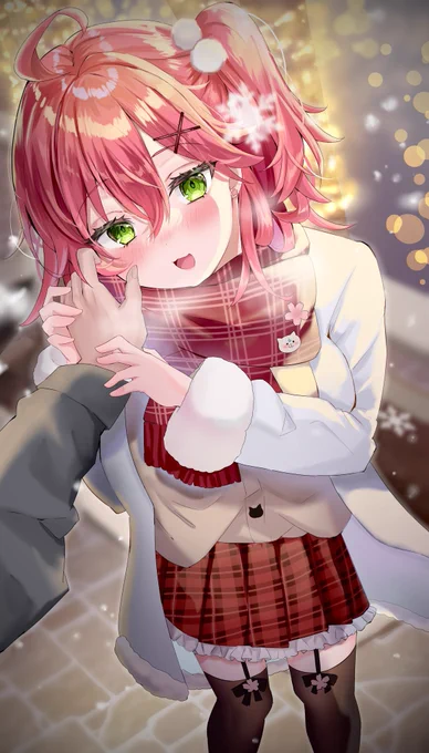 『暖かいね』 タップ推奨 #miko_Art #hololive