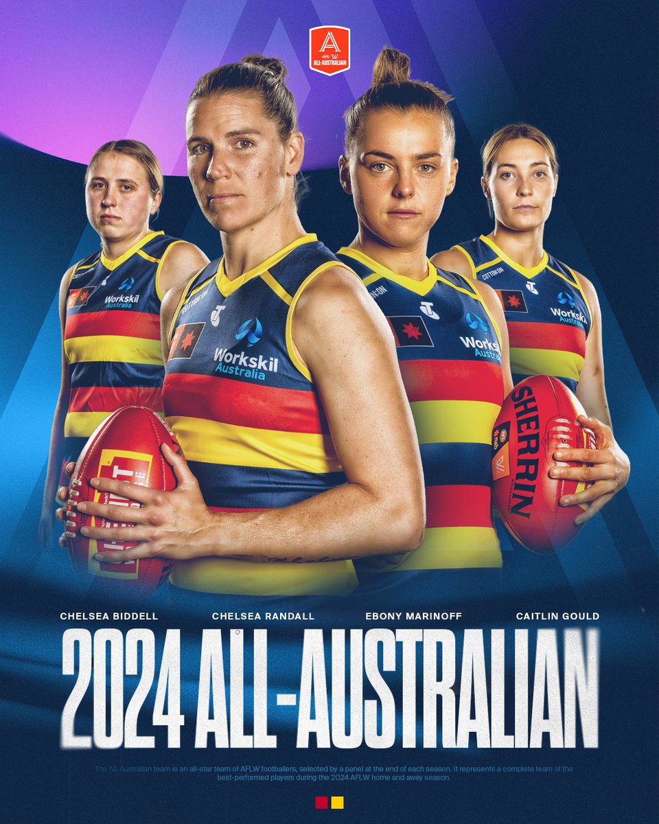 CrowsAFLW's tweet photo. Four of the best in the biz 🤌 https://t.co/Ygb5fcwgCm