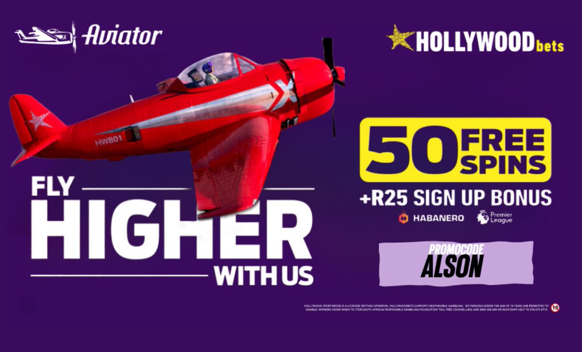 Black Friday money

My <a href="/Hollywoodbets/">Hollywoodbets</a> Slip/Code

Betting/Booking code: 873434548
6.26 ODDS

Slip link: m.hollywoodbets.net/betting/873434…

Registration link: bit.ly/4fQTM0y
Promocode:  ALSON
+18 / 🔞 
Get Bonus: R25 + 50 Free Spin