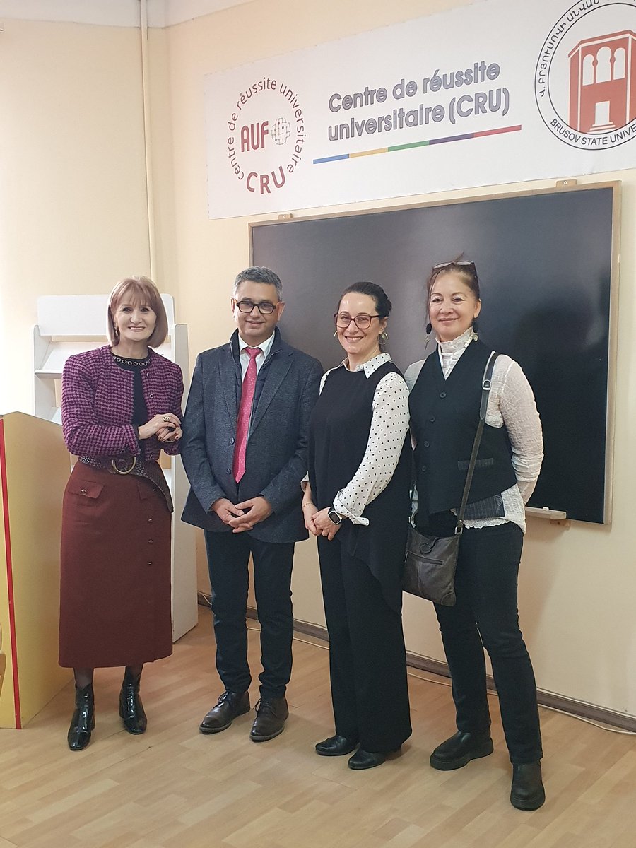 International INSPÉ Lille HdF (@ri_inspe_lille) on Twitter photo 🇦🇲 cette semaine l'<a href="/INSPE_Lille/">INSPÉ Lille HdF</a> est reçu à l'Université d'état Brusov à Erevan pour collaborer sur l'internationalisation de la formation des enseignants de français. Ce projet est soutenu par le programme #ErasmusPlus 🇪🇺 🇦🇲 cette semaine l'<a href="/INSPE_Lille/">INSPÉ Lille HdF</a> est reçu à l'Université d'état Brusov à Erevan pour collaborer sur l'internationalisation de la formation des enseignants de français. Ce projet est soutenu par le programme #ErasmusPlus 🇪🇺