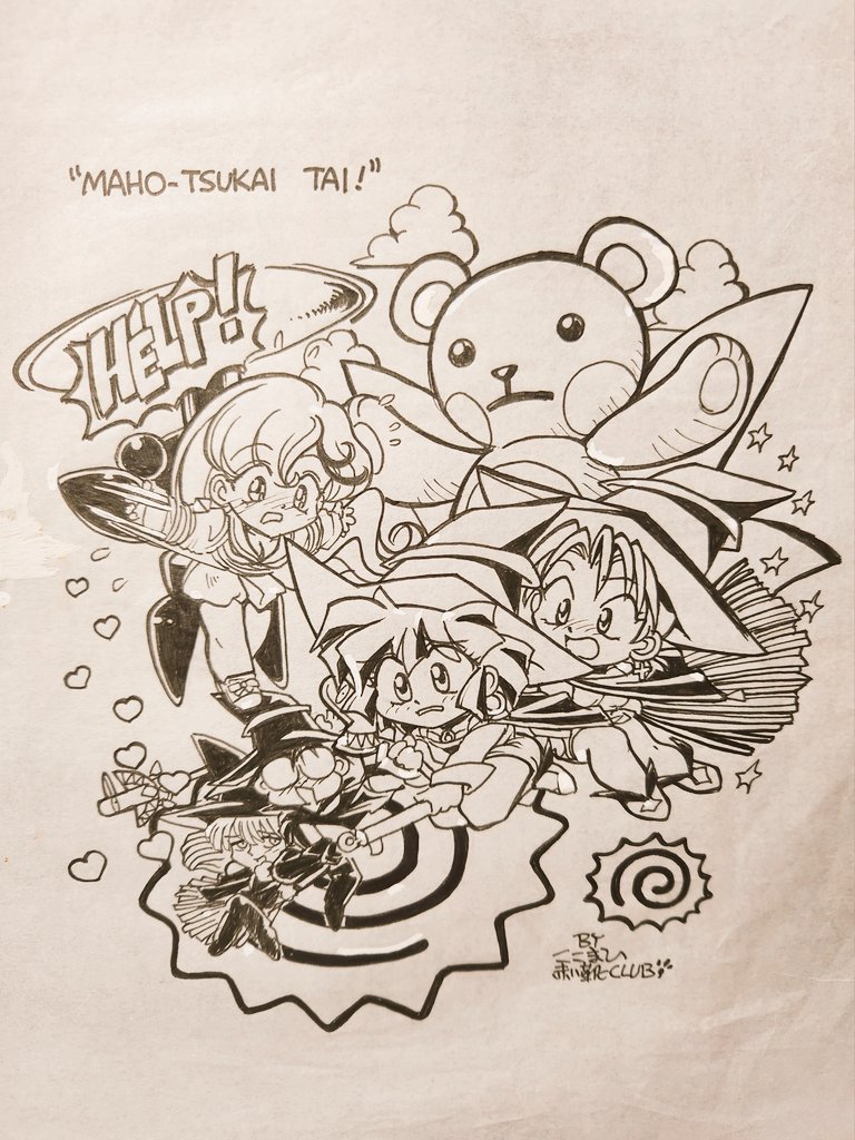 そんなこんなで...
他
古めの同人お呼ばれ絵🐾 