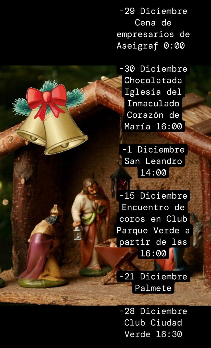ParqueVerdeCoro's tweet photo. Acompáñanos esta Navidad 🎄🎁 https://t.co/fEUcx7WzfK