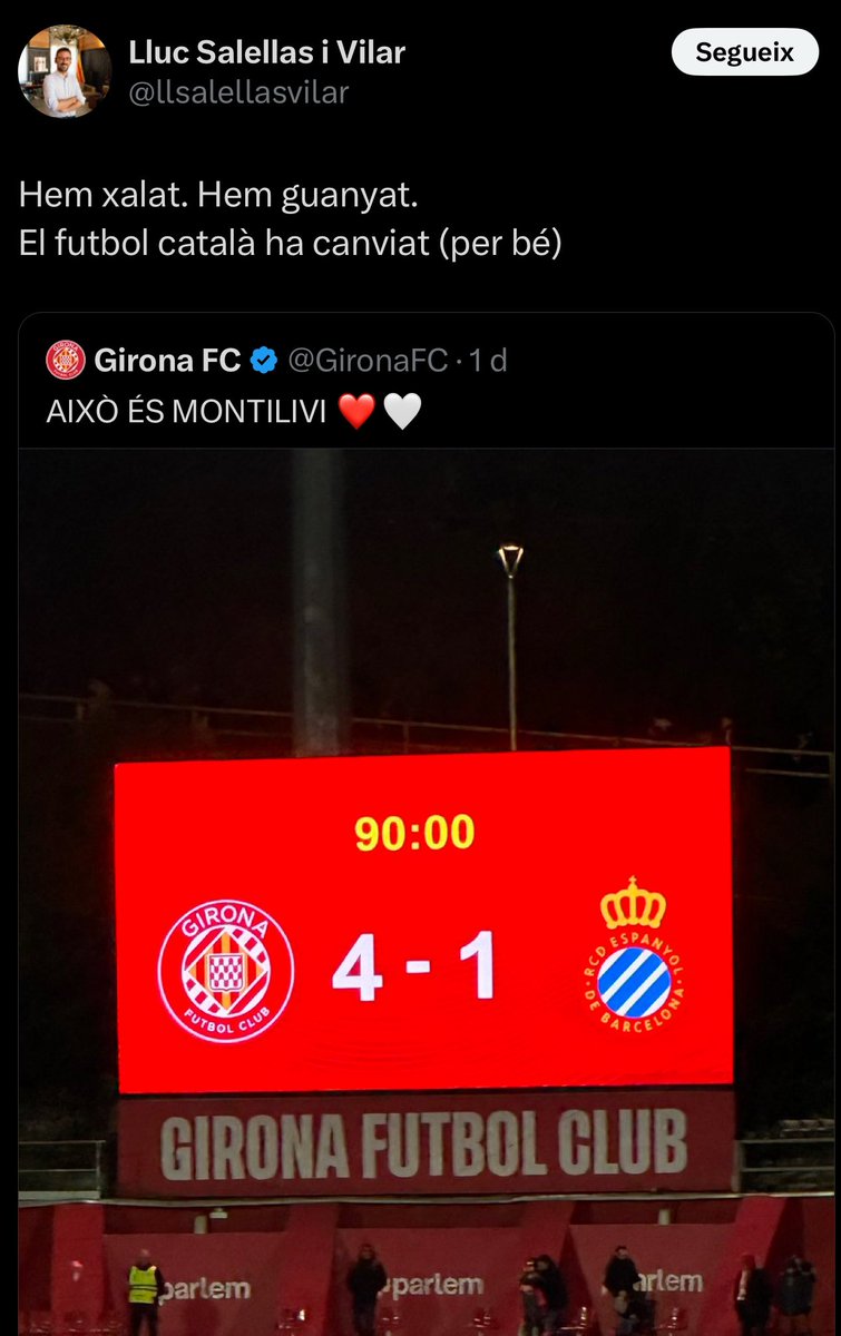 pericoquevola's tweet photo. Tenir memòria vs ser un cec fanàtic #RCDE https://t.co/qfziYPWP7o