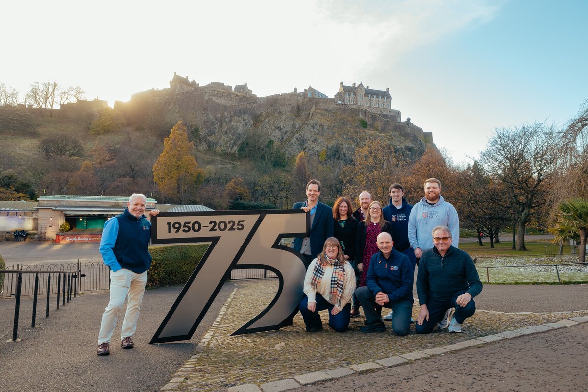 To celebrate our 75th anniversary, we’re going to donate an extra 75p from every 2025 ticket sold to a new charity!

We’d love your help deciding who. Find out more about the shortlisted charities and vote now: bit.ly/3CGS3fc

Votes close on 5 January 2025.

#EdinTattoo