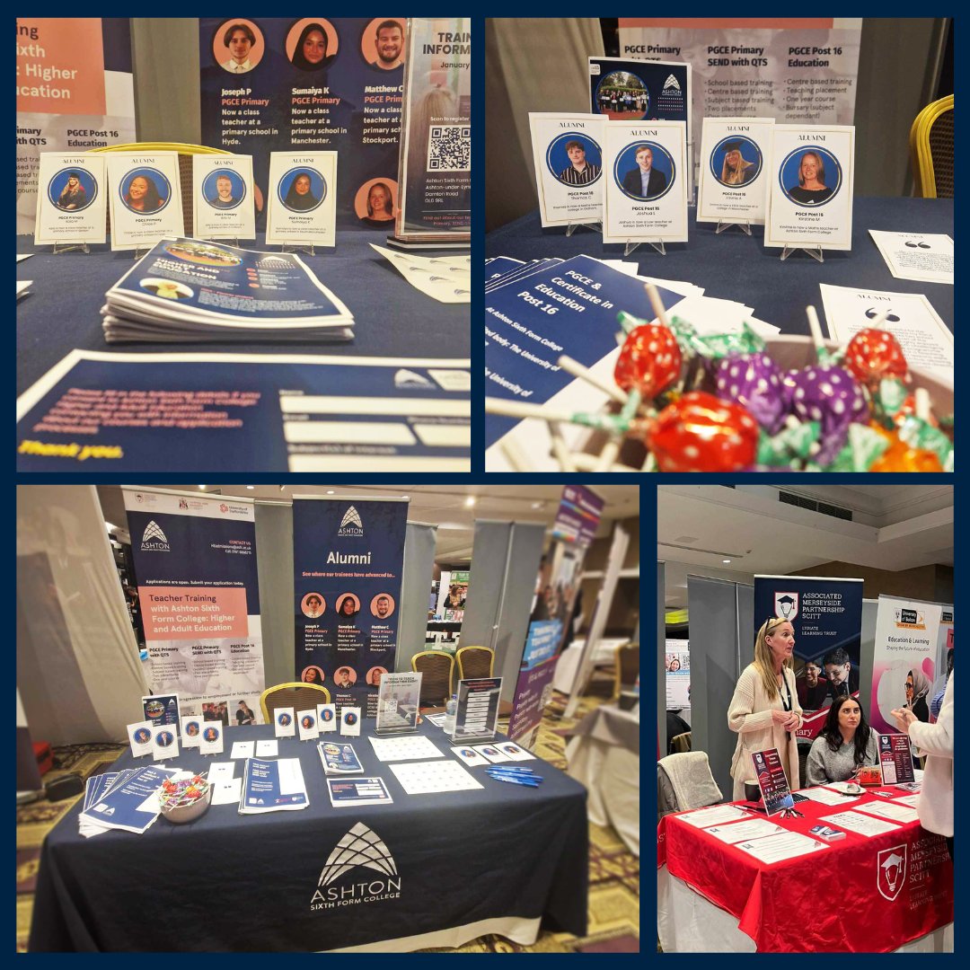 We had a fantastic time on Saturday at the Get Into Teaching event in Manchester. It was inspiring to meet so many enthusiastic individuals eager to embark on their teaching careers. It was also lovely to see our colleagues at the AMP SCITT.