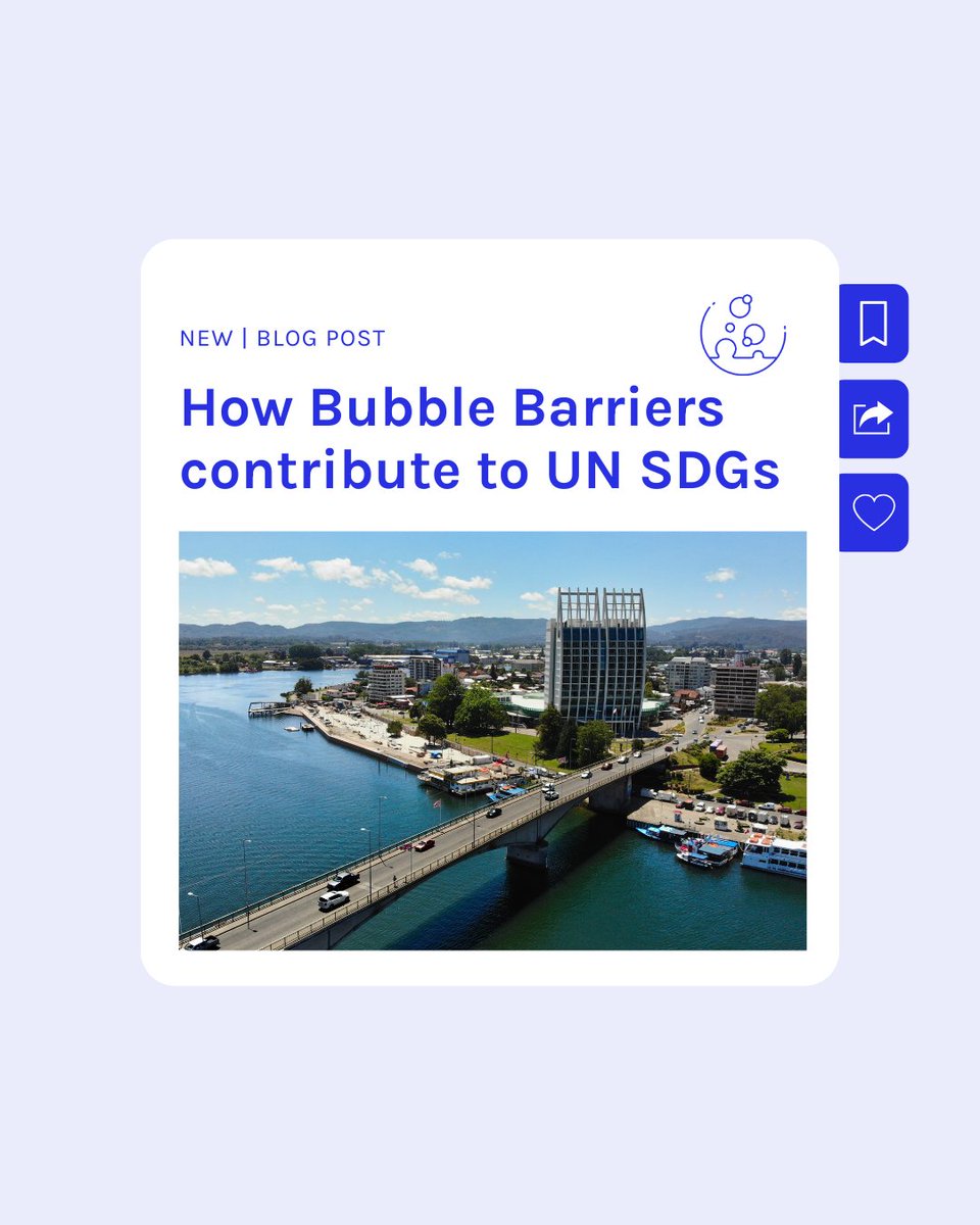The Great Bubble Barrier® (@bubble_barrier) on Twitter photo Discover how Bubble Barriers contribute to the
<a href="/UN/">United Nations</a>'s Sustainable Development Goals!
Our latest blog highlights their role in securing a cleaner, resilient future for everyone.
Learn more 🔎 cstu.io/845055
#SDG #BubbleBarrier #UNSDG #SDG6 #SDG11 #SDG14 Discover how Bubble Barriers contribute to the
<a href="/UN/">United Nations</a>'s Sustainable Development Goals!
Our latest blog highlights their role in securing a cleaner, resilient future for everyone.
Learn more 🔎 cstu.io/845055
#SDG #BubbleBarrier #UNSDG #SDG6 #SDG11 #SDG14