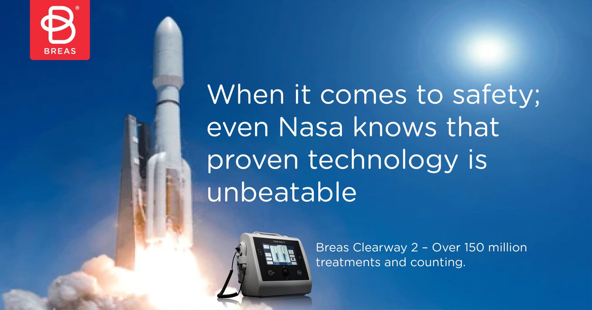 Did you know that even NASA spacecraft used in the Apollo and Gemini missions relied on trusted, proven computer technology to keep their crews safe? 🚀 For reliable, proven airway clearance solutions, trust the experts – Breas Clearway 2 
#Breas #Clearway2 #AirwayClearance #NASA
