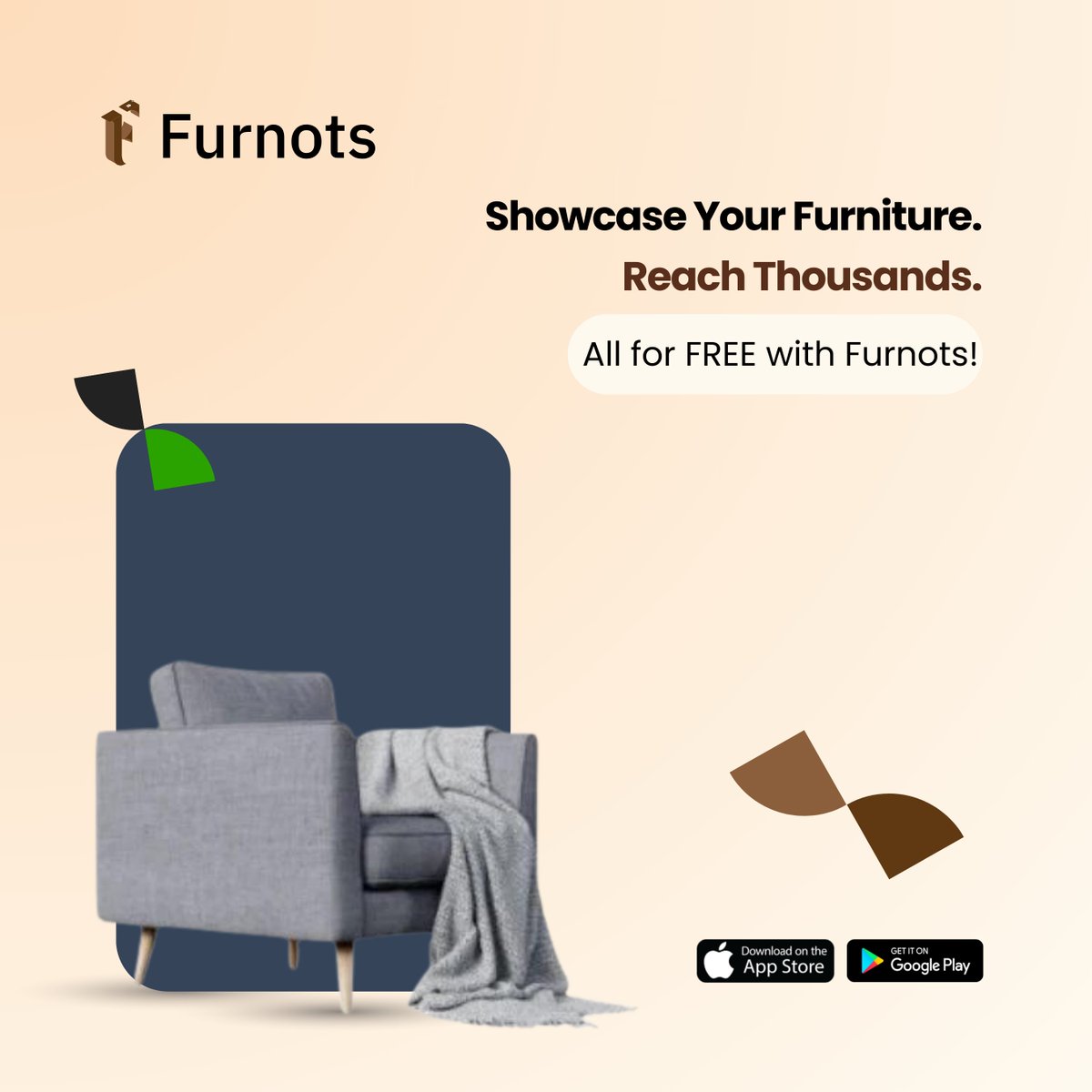 FurnotsOfficial's tweet photo. 🌟 Furniture brands, take the spotlight! Furnots offers FREE exposure to thousands of customers in the MENA region. 🚀 Boost visibility, reach the right audience, &amp; grow your brand effortlessly. 💼 Partner with us today! #Furniture #Marketing #MENA https://t.co/RvCXSAzSxA