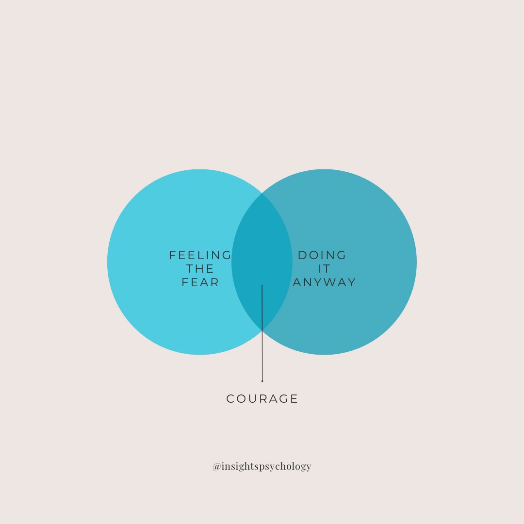 Courage is not about being fearless; it’s about feeling the fear, acknowledging it, and moving forward regardless. This is where growth happens—when we step outside of our comfort zones and choose bravery over avoidance.