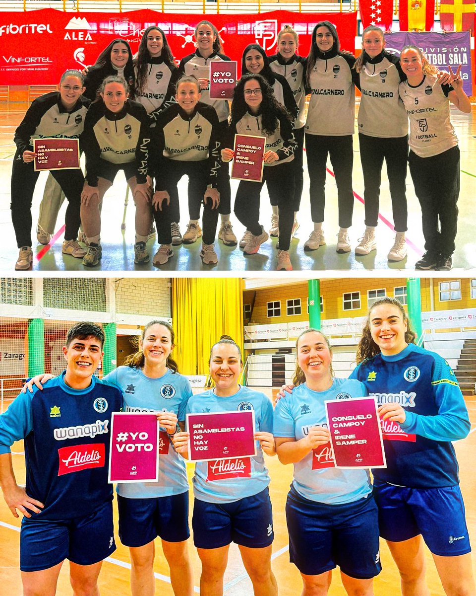 🗳️ ¡Hoy es un día clave para el fútbol sala femenino!