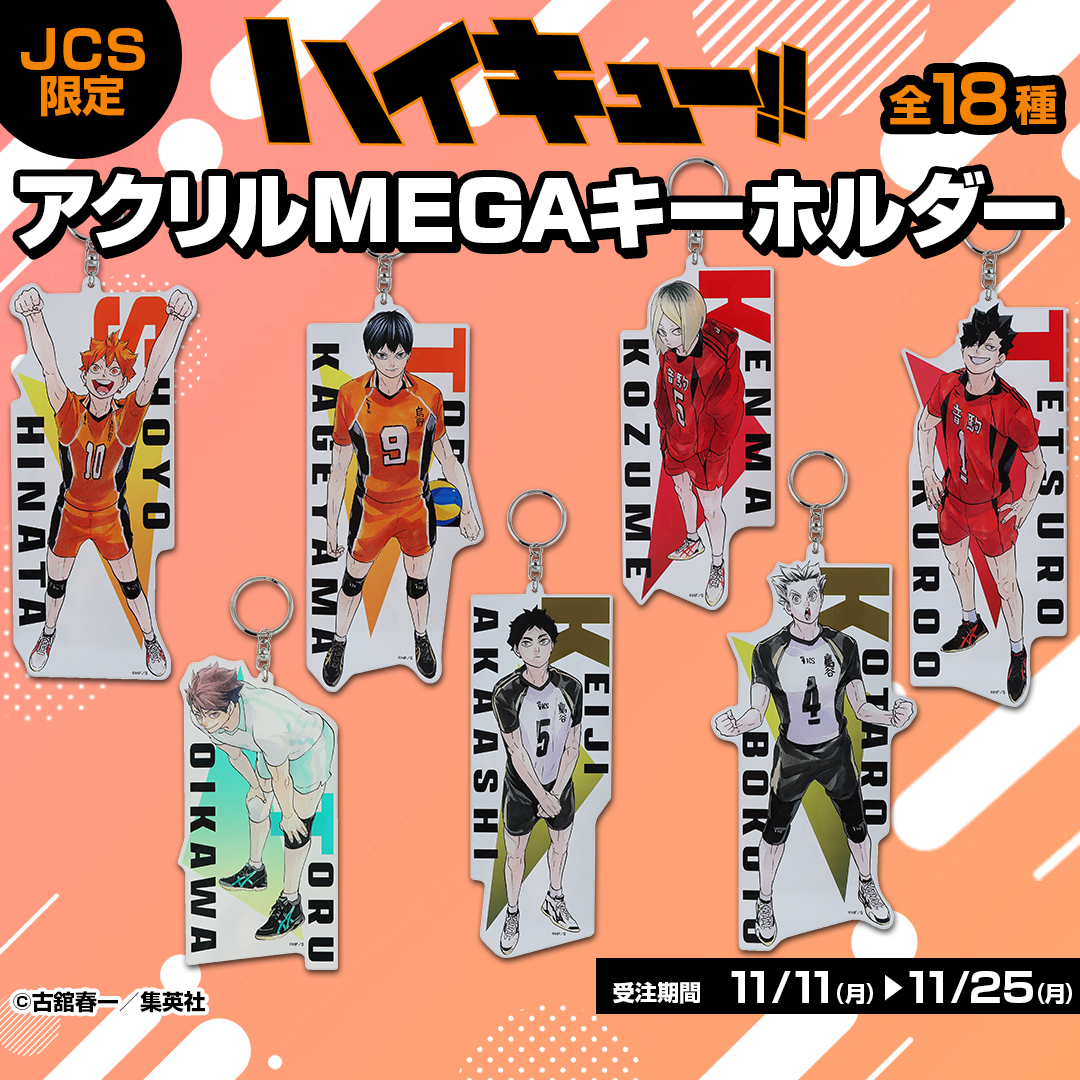 ハイキュー　ジャンボ　キーホルダー　まとめ売り　15点 ハイキュー ジャンボ キーホルダー まとめ売り 15点低 価