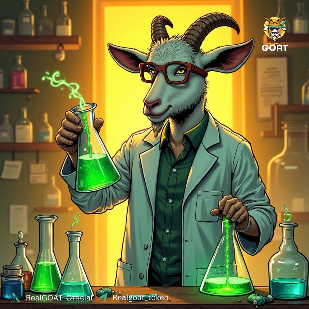 Realgoat_token's tweet image. 🧪 Experimenting with greatness!
 
$RGOAT is in the lab, perfecting the formula for unstoppable gains! 🐐📈 

#RGOAT #CryptoLab