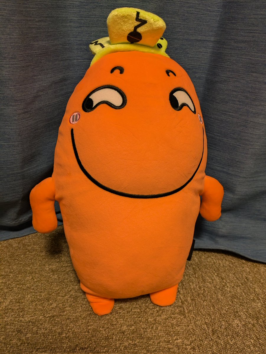 RobomasJPkantou's tweet image. こちらはRoboMasterの公式マスコットキャラクターの萝卜君です

意味は「大根」、発音は「ロボ」です🤔

#ooedo_rm #OOEDOSAMURAI #ロボマス #RoboMaster