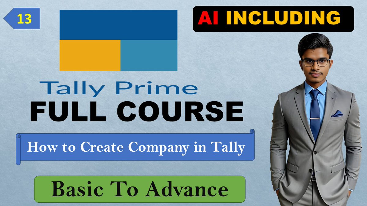 chmdeveloper's tweet image. Day -13 Tally master course- A Free Live Training Course that we started on our CHM DEVELOPER YouTube Channel for all Aspiring student.
#tallysupport #chmdeveloper