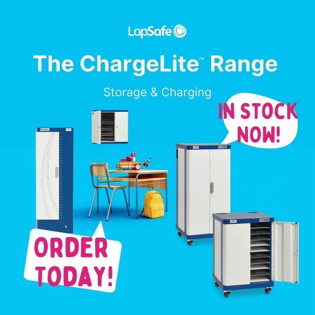EducatorMagUK's tweet image. #EdTech - Discover ChargeLite™, the popular #DeviceCharging range by @Lapsafe, offering an unrivalled &amp;amp; cost-effective solution for #ClassroomDeviceManagement.
💻 Store, charge, &amp;amp; perform software updates in volume.
🚚 In stock &amp;amp; ready to deliver!
🌐 buff.ly/4fH8y9M