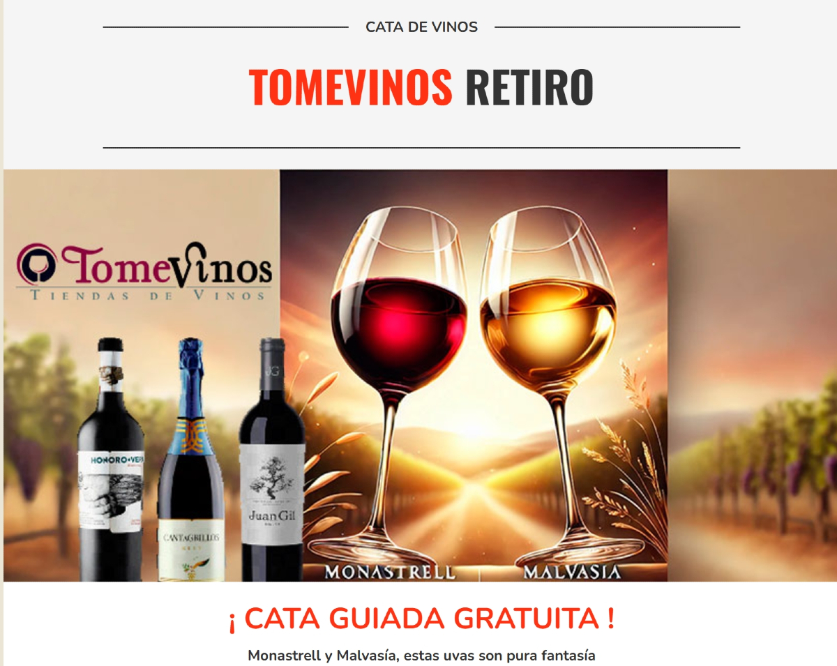¡ Cata guiada gratuita ! Ven a catar el origen de la Familia Gil y su mítica monastrell de Jumilla. No te pierdas lo último de Familia Gil: espumoso de malvasía zamorana.
Dos uvas, tres vinos, un mismo perfil y placer infinito. Jueves 28 de Noviembre - 19:00 h