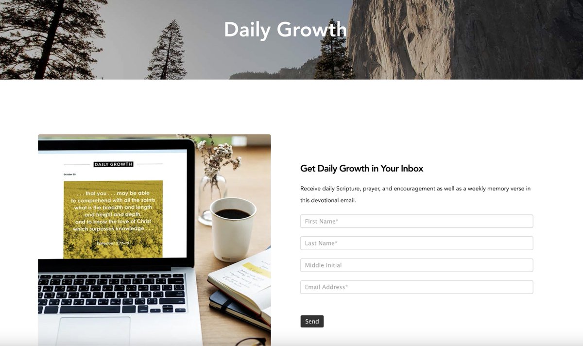 KennethBoa's tweet image. Stay spiritually enriched with us! 🌟

👉 Sign up for Daily Growth: Receive daily Scripture and encouragement.
👉 Access weekly study resources.
👉 Shop for books, audio, and more.

Visit Ken Boa - Reflections Ministries to get started today!