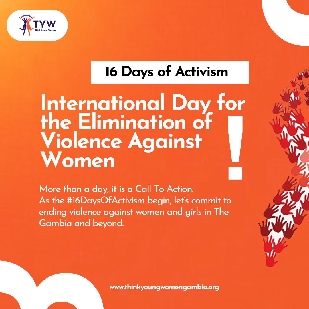On the International Day for the Elimination of #ViolenceAgainstWomen marking the start of the #16DaysOfActivism against #GenderBasedViolence, here is a reminder that:

🔸#GBV remains a stark violation of #HumanRights
🔸Collective action will advance #GenderEquality

#16Days