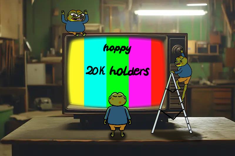 NEW MILESTONE UNLOCKED - 20K HOLDERS 
THE $HOPPY ARMY IS STRONG