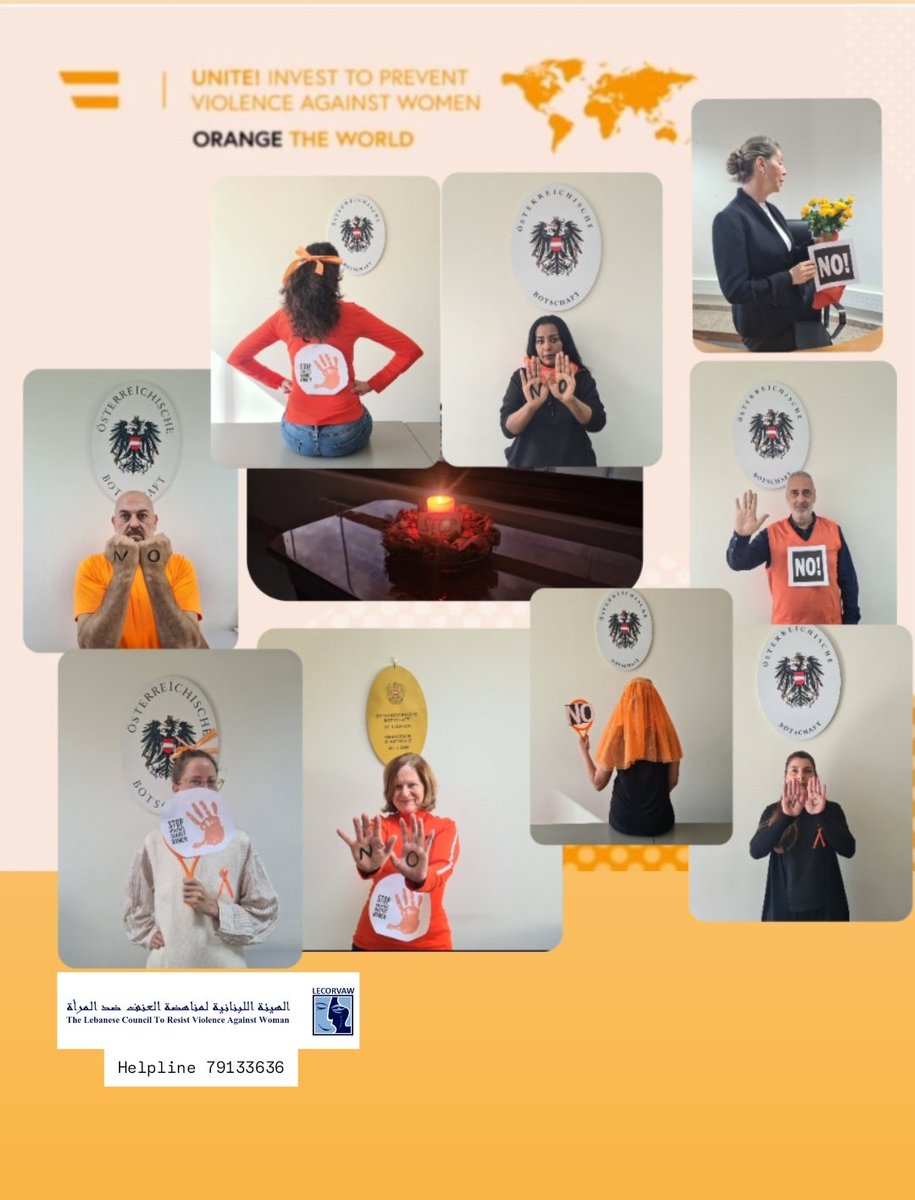 UNITE ! Invest to Prevent Violence Against Women.
ORANGE THE WORLD 🧡🧡🧡