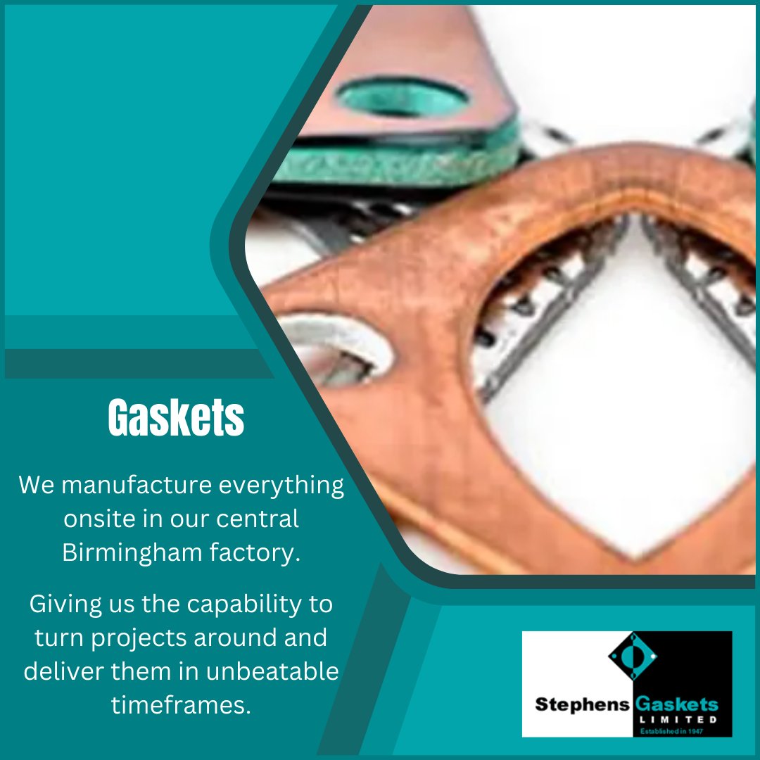 stephensgaskets's tweet photo. Perfect Fit, Every Time!
Our gaskets guarantee top performance and durability.
Get the best gaskets now!
Visit https://t.co/PjnATmGuWc
#IndustrialSolutions #StephensGaskets #TopQuality #EngineeringExcellence #DurableComponents https://t.co/jtfoo9kP0y