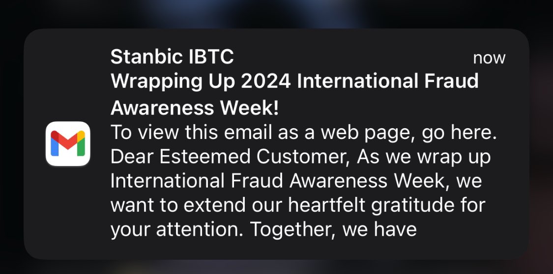 Germaine4TF's tweet image. Together we must combat fraud 

#FraudAwarenessweek