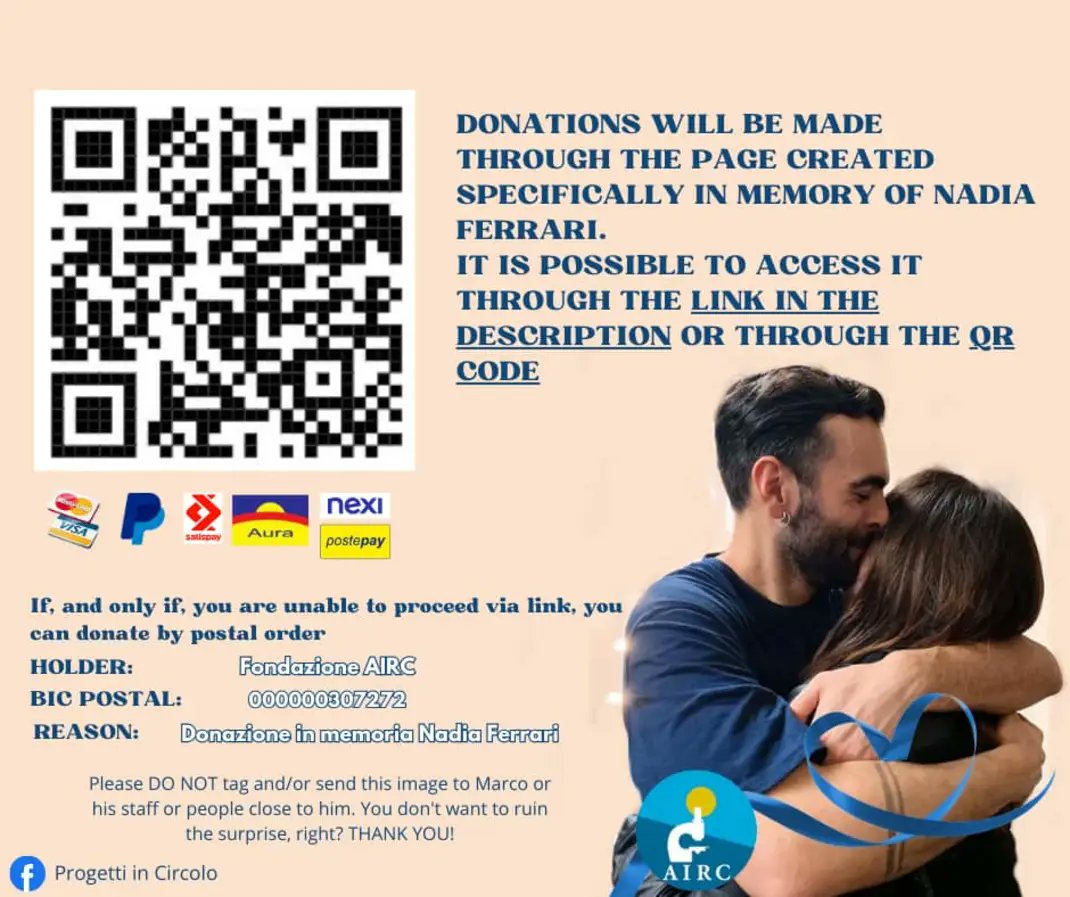 mengocomic's tweet photo. For those who wish to participate in a donation to AIRC, the Italian Association for Cancer Research, as Marco's Birthday present 💝
https://t.co/OmhRXuHzQC https://t.co/xzpEou1Gve