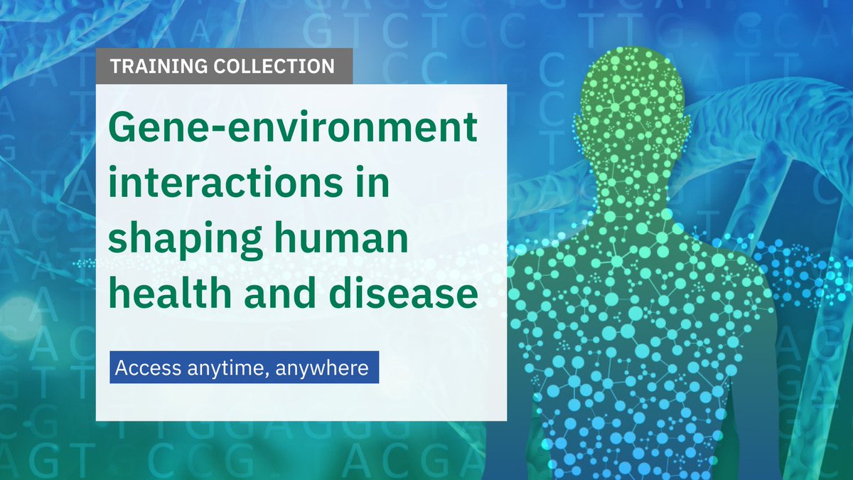 EMBL-EBI Training (@ebitraining) on Twitter photo We're pleased to share our latest training collection, which introduces concepts and resources for exploring the effects of gene-environment interactions on human health: ebi.ac.uk/training/onlin…
Developed in collaboration with <a href="/HumanEcosystemz/">Human Ecosystems @EMBL</a> We're pleased to share our latest training collection, which introduces concepts and resources for exploring the effects of gene-environment interactions on human health: ebi.ac.uk/training/onlin…
Developed in collaboration with <a href="/HumanEcosystemz/">Human Ecosystems @EMBL</a>