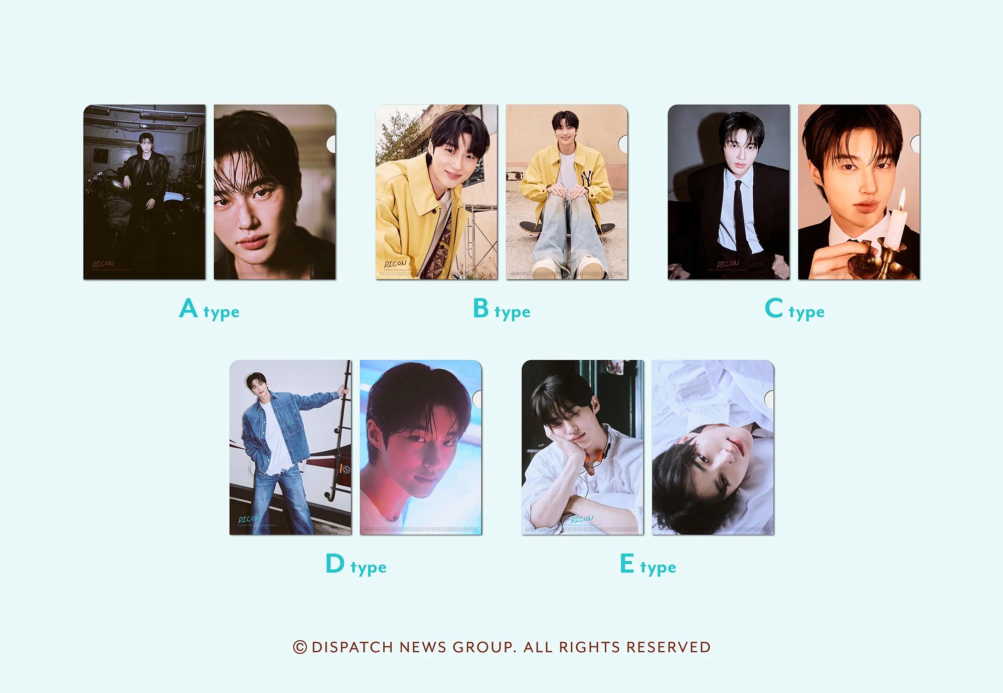 BYEON WOO SEOK ビョンウソクDICON C 写真集特典4点