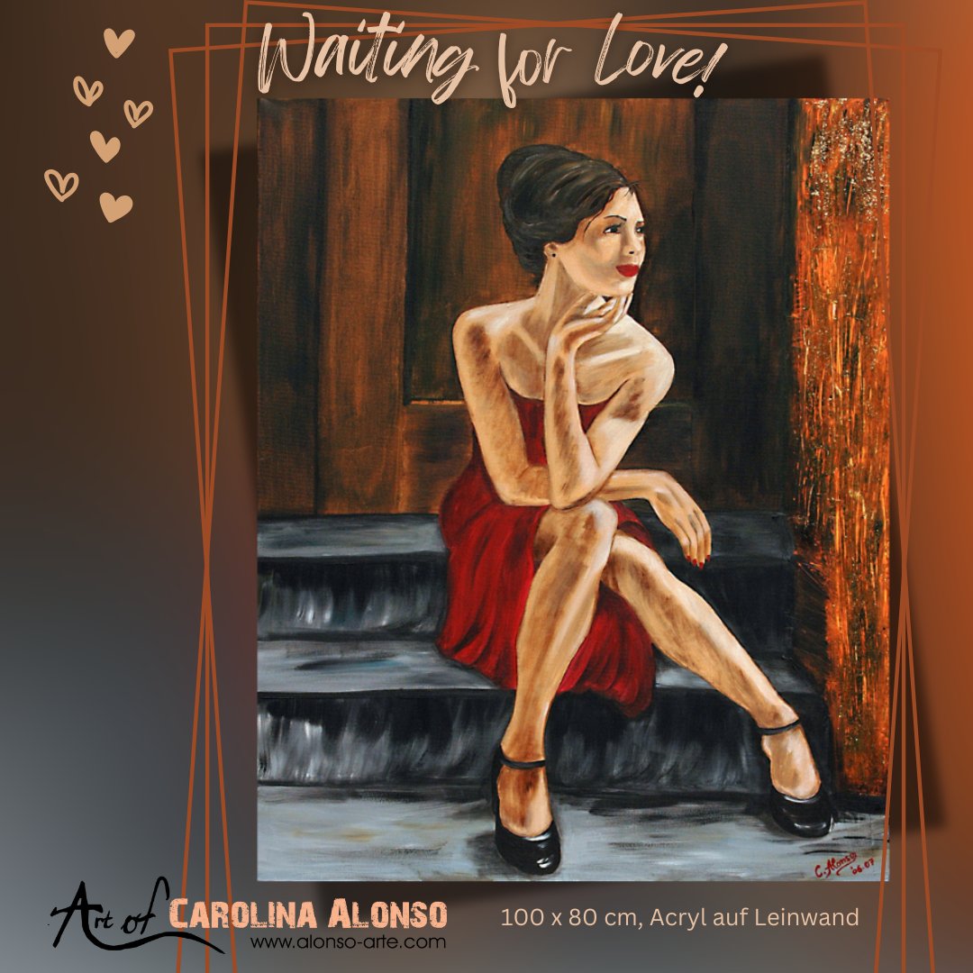 Alonso_ARTE's tweet photo. #waitingforlove #love #woman #painting #kunstmalerei #mujer #sitting #artealonso #alonsoarte #acrylicpainting https://t.co/ryUByD1Ynw